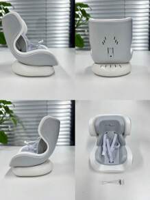 1 Pc For Labubu Plush Seats, Colourful Car Ventilation Clip Trim, Monster With Seat Accessories - Cute Car Seat Design, Fun House Accessories And Vehicle Interior With Fixing Clips Shooting Reason Is Slightly Colored