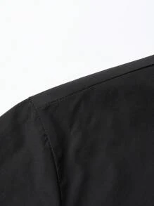 男士夹克，休闲丘比特印花轻薄拉链外套，时尚长袖春秋