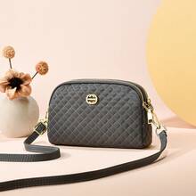 Women Top Handle Bags - 灰色 - 查看 8