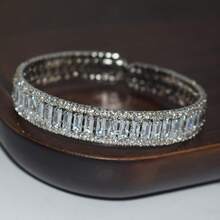 1pc Luxury Elegant Minimalist Style Bracelet, Suitable For Women's Daily Wear - Bracelet - View 3