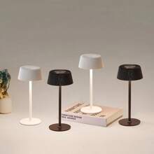 Lampade da tavolo senza fili ricaricabili, lampada a tocco con 3 colori e dimmerazione continua, lampada da comodino/scrivania a LED per ristorante, patio, camera da letto, esterno