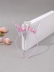 1 chiếc băng đô nhiều màu sắc, băng đô hình ngôi sao sắt cho bé gái, phù hợp cho trẻ nhỏ, phụ kiện tóc dễ thương, quà tặng sinh nhật cho trẻ em. - Nhiều màu - Xem 18