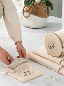 1 件大号可折叠洗衣篮、洗衣篮、带手柄的独立式洗衣袋、衣物整理和储存、现代字母图案衣物收纳箱、返校季、宿舍必备大学用品、卧室、浴室防水高大收纳盒