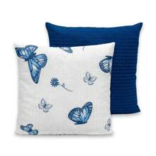 Kit Of 2 Piquet Favinho Pillow Covers 40x40 With Zipper