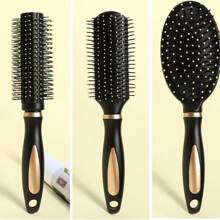 Anti-Static Air Cushion Massage Comb, Plastic Styling Vent Brush For Men And Women, Air Cushion Curling Comb, Massage Air Cushion Brush Set For Women, Home Curling Comb With Air Cushion And Massage Function For Men And Women, Cute Round Barrel Curling Brush, Brush, Hair Brushes, Hair Brush, Detangling Brush, Ball Brush, Mini Hair Brush, Hair Brush Set, Wooden Comb, Hair Brush, Mini Hair Brush, Detangling Brush, Hair Brushes, Curly Hair Brush, Hairdressing Equipment,Travel Essentials,Travel Essential,Hairstyle,Hairdressing