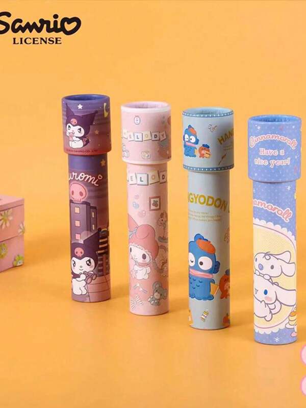 Sanrio 1pc Officially Licensed Sanrio Family Kaleidoscope Toy, Educational & Entertaining Toy