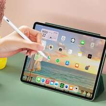 okwish okwish iPad A16 Pencil z szybkim ładowaniem, precyzyjną czułością nachylenia i wykrywaniem dłoni, rysik do iPada A16 11./10./9./8. generacji, biały