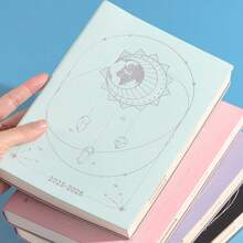 2025-2026 年每周和每月计划笔记本，8*6 英寸，204 页，螺旋装订每日计划整理器，提高工作效率，适合返校和办公室 - A5 - 查看 7