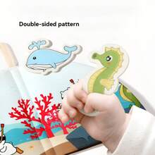 1pc Tear-Resistant Cloth Book For Kids, Infant Toy With Matching Pictures And Reusable Stickers, Educational And Cognitive Fabric Material For Washing And Biting