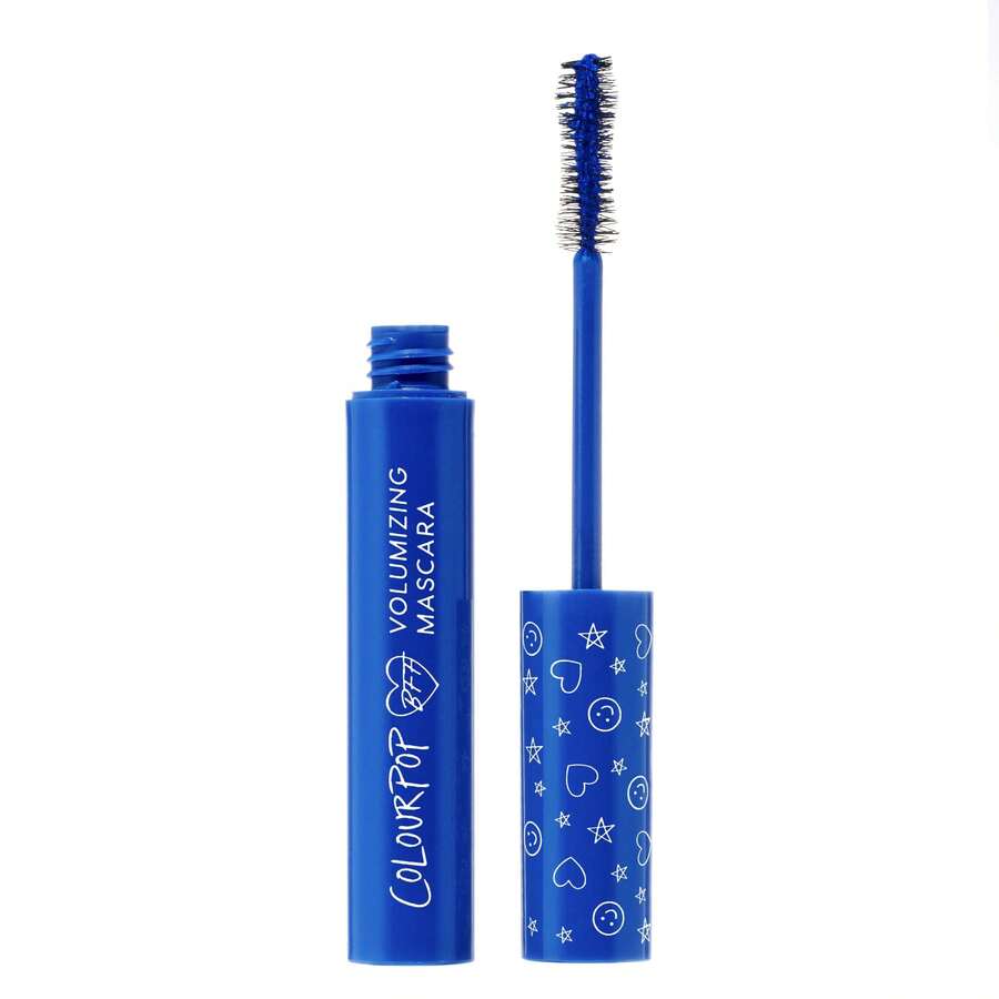 Colour BFF Mascara - Volumizing, Lifting & Lengthening Mascara - Buildable Black Mascara Wh A Twisted, Nyl Fiber Brush - Cruelty  Eye Makeup - Blue Ya Mind (.24 Fl Oz) - BlueYaMind - BlueYaMind - 查看 1