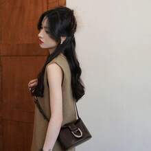 Women Crossbody - 深棕色 - 查看 2