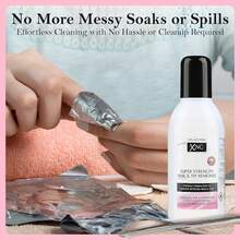 Nail Polish Remover Kit With Foil Wraps, Professional Acetone Soak-Off System, Gel And Removal - 1 - View 6