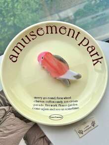 Hair Clips 1pc New Design Small Bird, Flamingo, Parrot, Owl, Shark Acrylic Hair Clip, Stylish Cartoon Bee Hair Accessory, Simple Elegant Acrylic Claw Clip, Side Hairstyle Decoration, Cute Bird, Crane For Ponytail, Hair Claws For Women Hair Accessories, School Stuff, College Fall Winter For Vacation Outfits Woman