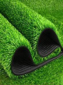 1pc Decorative Carpet Artificial Grass Carpet Indoor Outdoor, 0.4 Inch Carpet Synthetic Grass Mat Fake Grass, For Garden Lawn Landscape Balcony - Multicolor - View 2