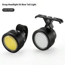 1 szt. Przednie światło rowerowe, nocne światło do jazdy na rowerze górskim, latarka, akcesoria do tylnego światła ostrzegawczego do roweru szosowego