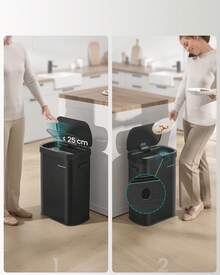 Trash Cans - Black - View 2
