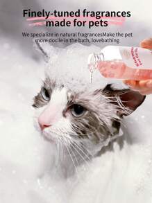 GJYC PET Cat Colognes Shampoo - Grooming Supplies for Soft and Shiny Coat - Classic Fresh Scent, Long lasting fragrance - 5.07 fl oz