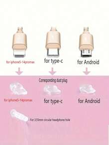 1 件双面圆形字母 A-Z 和蝴蝶吊饰防尘塞，DIY 金属手机装饰