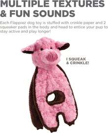 Outward Hound By Charming Pet Cuddle Tugs Pig Plush Interactive Dog Tug Toy - 拖船兔 - 查看 9
