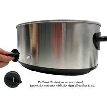 Universal Slow Cooker Knob Compatible With Crockpot Slow Cooker, Hamilton Beach Slow Cooker, Knob Replacement Parts For Slow Cooker