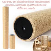 Tiragraffi per gatti, Albero per gatti, Accessori per telaio di arrampicata fai-da-te per gatti, Palo di sisal di ricambio, Colonna verticale, Tappetino per graffiare i gatti