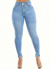 Women's Hip-Lifting Jeans, High-Stretch Leggings, Fashionable And Elegant, Suitable For Dating, Commuting, Leisure Travel, Halloween