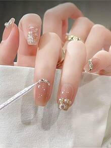 500/200/100/50 Peças Ferramentas de Arte de Unhas para Mulheres, Palito de Limpeza Acrílico Rosa de Duas Pontas, Palito de Esfoliação de Pele Morta, Ferramenta de Manicure