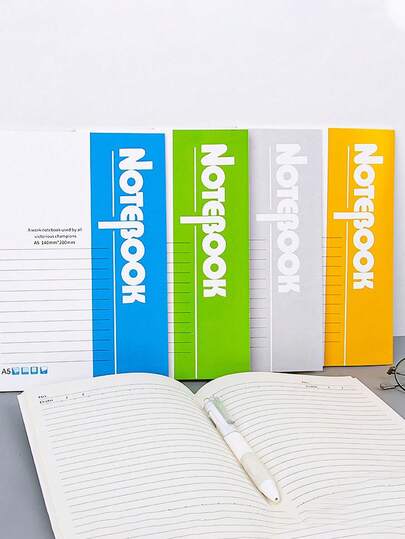 A5 Soft Cover Notebook, Student/Office Memo Pad, Business Meeting Record Notepad