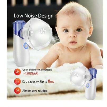 Handgehaltener Vernebler für Kinder, tragbarer Mesh-Vernebler, medizinischer Qualitäts-Vernebler für den Hausgebrauch