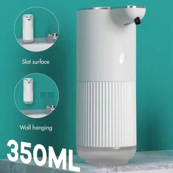 1 Stück automatischer berührungsloser Seifenspender mit Infrarotsensor, intelligente berührungslose Hand-/Geschirrwaschmaschine, Schaum-/Gel-Spender für Zuhause, Tischplatte oder wandmontiert