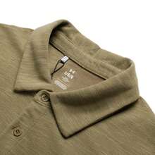 Under Armour Meridian Polo-BRNPOLO Soft Loose Fit Men's Casual Commuter Shirt 6005521-251 - Quartz Gray - View 3