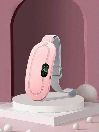 Electric Menstrual Spasm Massager Vibrator Heating Belt Suitable For Relieving Menstrual Discomfort, Keeping Waist And Abdomen Warm, Women's Gift Rechargeable