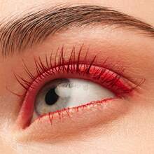 Colour BFF Mascara - Volumizing, Lifting & Lengthening Mascara - Buildable Black Mascara Wh A Twisted, Nyl Fiber Brush - Cruelty  Eye Makeup - Left  Red (.24 Fl Oz) - Left On Red - 紅燈亮時左轉 - 查看 4