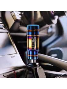 1pc Car Gear Shift Knob Extender, Personalized Gear Shift Lever Handle Replacement, Universal Alloy Gear Shift Knob, Car Accessories