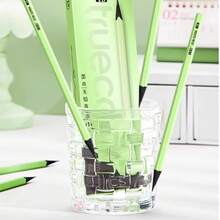 10支装黑色木质六角笔杆铅笔，不易折断，2B/HB笔芯，黑木铅笔，抽屉盒装，每盒10支，适用于学生、成人学习和办公，2B/HB黑木铅笔，教室、办公室、美术用品、学校用品