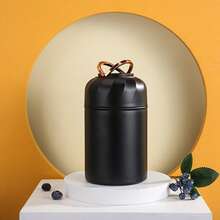 1 Stück 500ml/16,9oz Edelstahl 316 Thermo Lunchbox, tragbarer Edelstahl Lebensmittel Suppenbehälter, vakuumisolierte Lebensmitteldose, geeignet für Suppe, Porridge, Salat und mehr, großes Fassungsvermögen