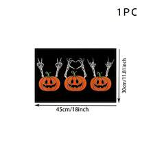 1/4/6件万圣节系列餐垫，主要属于万圣节，节日餐垫，适合派对厨房餐厅装饰，防滑耐热，万圣节快乐餐垫农舍室内厨房餐桌装饰家庭派对，适用于厨房餐桌，室内/室外可洗餐垫可擦拭桌垫。