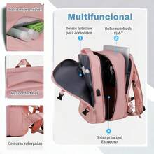 Viral Backpack Laptop Travel School Waterproof Executive Notebook Waterproof Tennis Storage-W01 - Dusty Purple - View 10