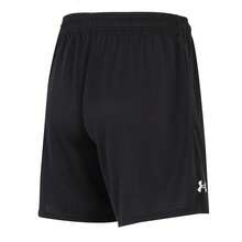 Under Armour Tech 6in Mesh Shorts, Soft Woven Fabric, Men's Daily Training - Black - View 2