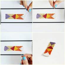 Creative Metal Bead Loom Kit Weaving Beading Loom For Jewelry Bracelet DIY Knitting Machine Handmade Beads Knitting Tool