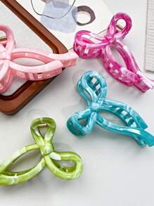 1 Stück/3 Stücke/4 Stücke/11 Stücke geometrisches Muster lässige ABS Kunststoff (ABS Harz) 2025 neue Batik-Textur quadratische Haarklammern für Frauen, Marmor Muster Haarklammern, modische einfache Haarspangen für Strand, Reise, Party, Urlaub, Schulanfang, süße Hochsteckfrisur Haarzubehör Beauty Haarklammer Herbst Accessoires Herbst Winter Schleifen