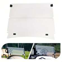 YUNRUX Transparent Golf Cart Windshield For EZGO TXT 2014+ With High-Strength - A - View 3