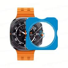 3 piezas de vidrio templado compatible con Samsung Galaxy Watch Ultra 8 7 6 FE Classic 5 Pro 4 de 40mm, 43mm, 44mm y 47mm, protector de pantalla con herramienta de alineación y kit de instalación fácil