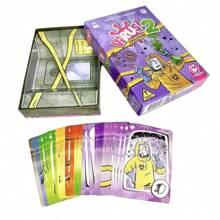 快乐病毒！策略桌游卡牌 - 绿色版 | 快节奏派对棋牌游戏，190克，15.01x11.0厘米，邪恶病毒进化牌堆，纸质材质，收藏卡牌组 | 幽默主题 | 纸板卡