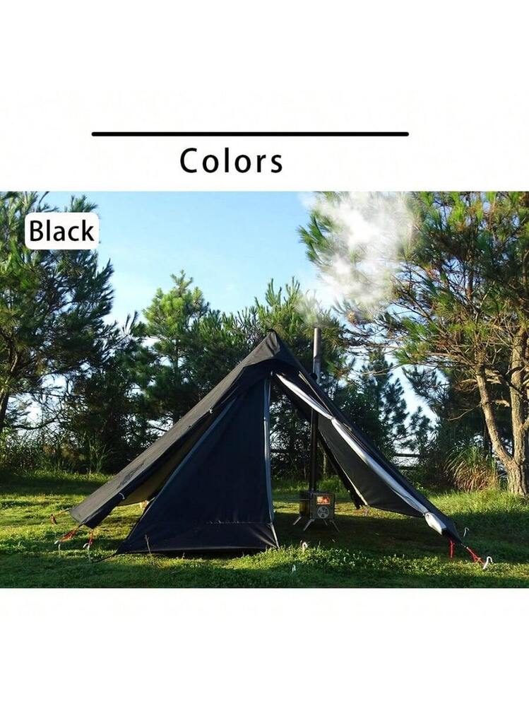 VidaXL Blue Cone Shaped Camping Tipi Tent For 6 People | Waterproof - View #13