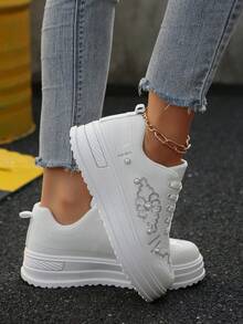 2025 女式夏季新款休闲鞋，轻便透气百搭时尚舒适运动鞋 - 查看 4