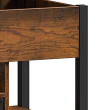 BALCONERA Rustic Brown Multi-Functional Lift-Top Coffee Table – Converts To Dining Table With Drawers & Hidden Storage, 90x47.8x47.5-61.7cm For Living Room - Coffee Brown - View 9