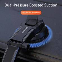 1 pieza Soportes de teléfono universales para automóvil con súper potencia de succión, antivibración y montaje en tablero para todos los teléfonos inteligentes, gran regalo para cumpleaños e invierno, compatible con Apple, Android Phone, regalos para familiares, amigos, cumpleaños, anillo, verano, Día de la Madre, novios, novias