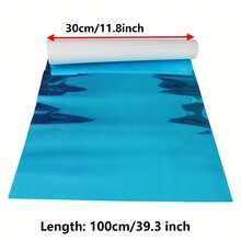 1 pieza Adhesivo de espejo 3D - A prueba de roturas, lavable, apto para vidrio, azulejos, gabinetes y superficies lisas - Estilo moderno, diseño de múltiples piezas, decoración del hogar creativa, decoración de pared con espejo, decoración de pared moderna con patrón geométrico lavable - Plateado - Ver 2