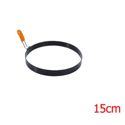 Egg Rings Pancake Mold Set Set Stainless Steel Fried Egg Ring Griddle Pancake Shapers With Silicone Handle JT195